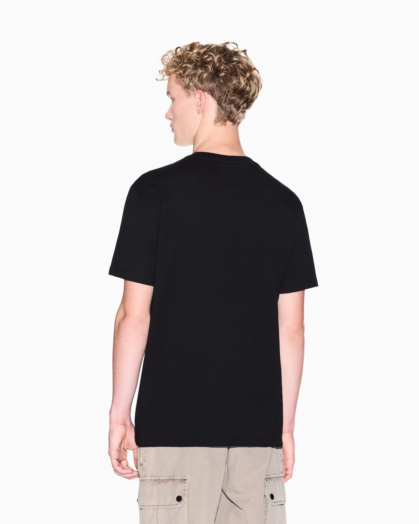 Regular Fit Jersey T-Shirt with metal logo