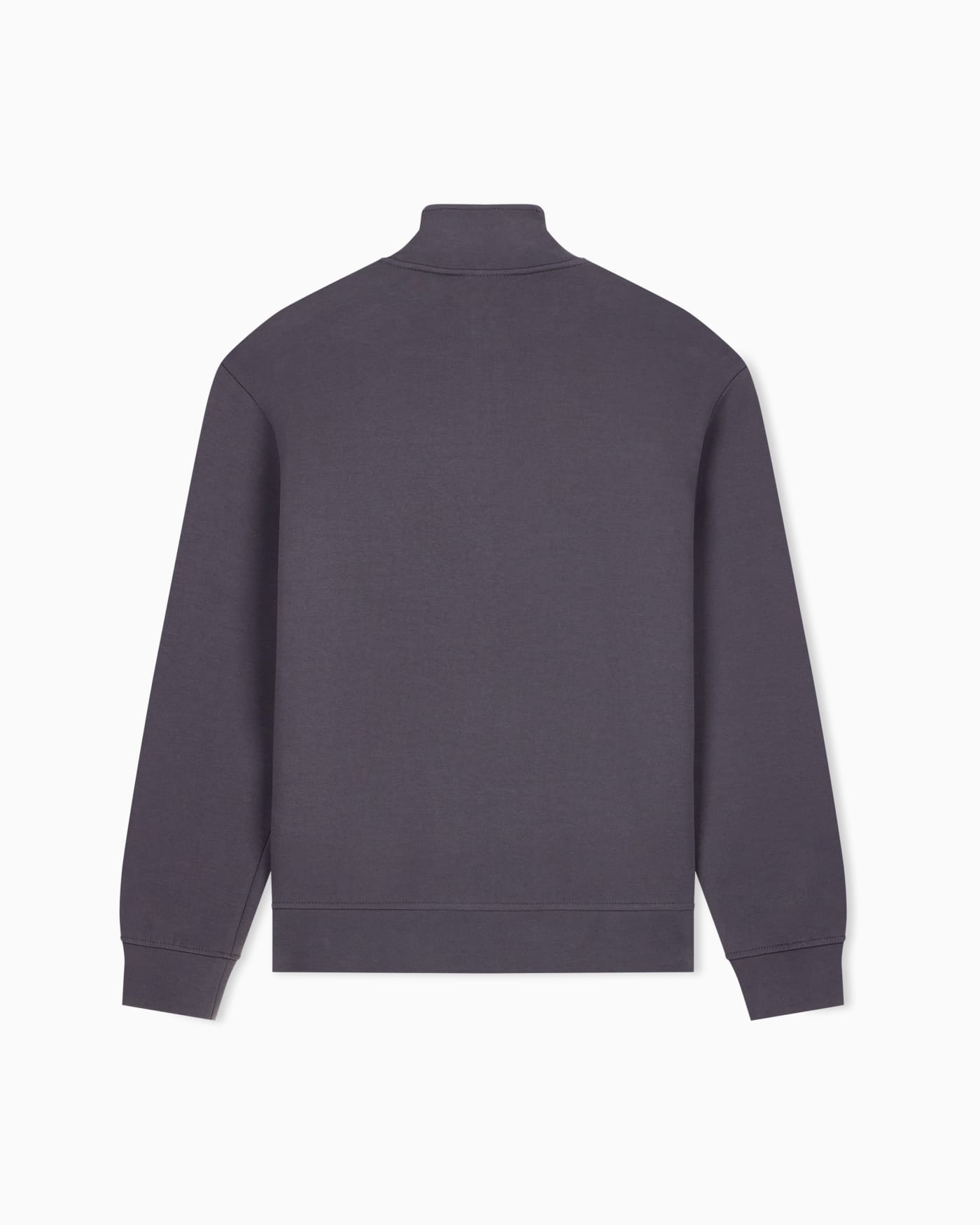 sweatshirt in bonded stretch cotton