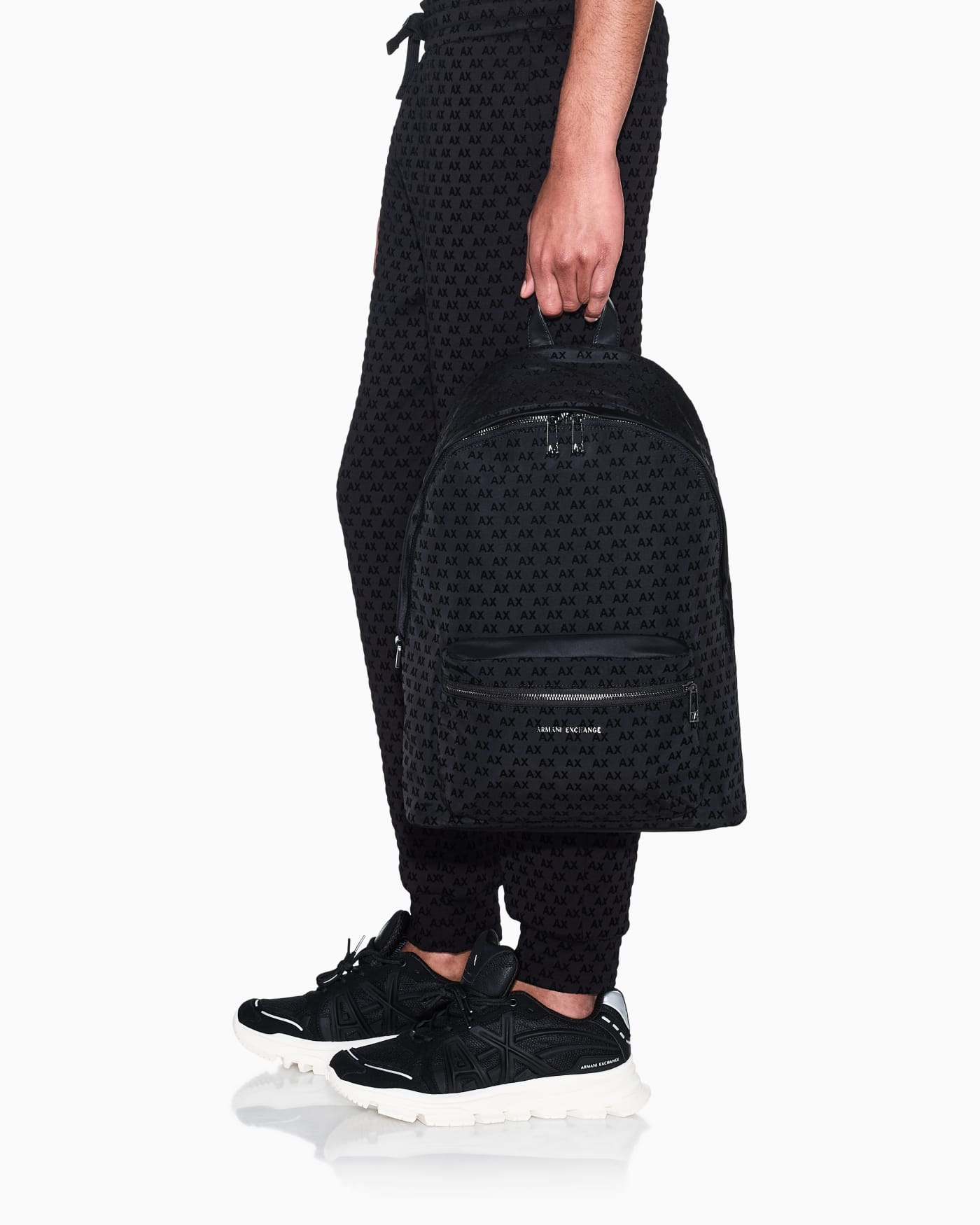 backpack in smooth technical fabric