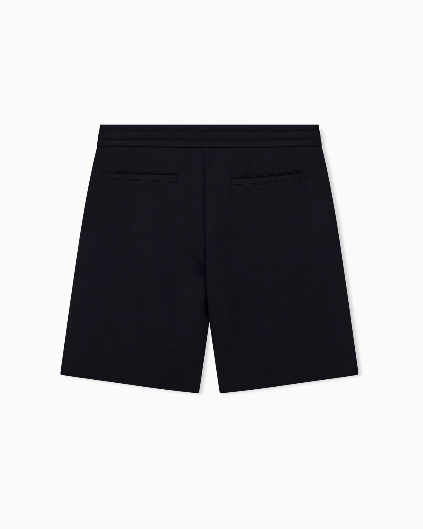 Shorts bonded stretch cotton jersey regular fit