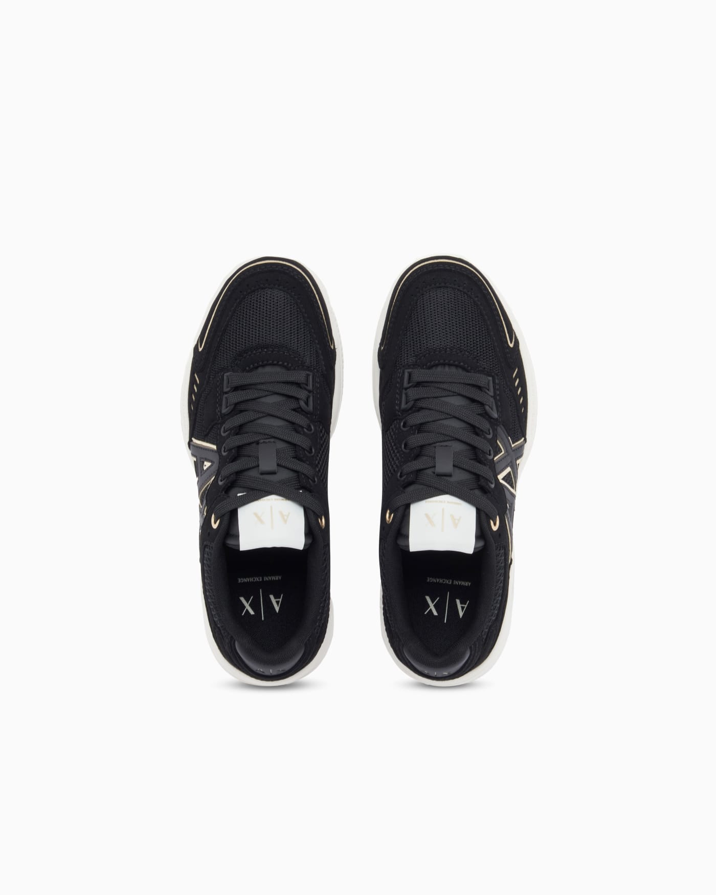 Sneakers in mesh and nylon with rubber sole