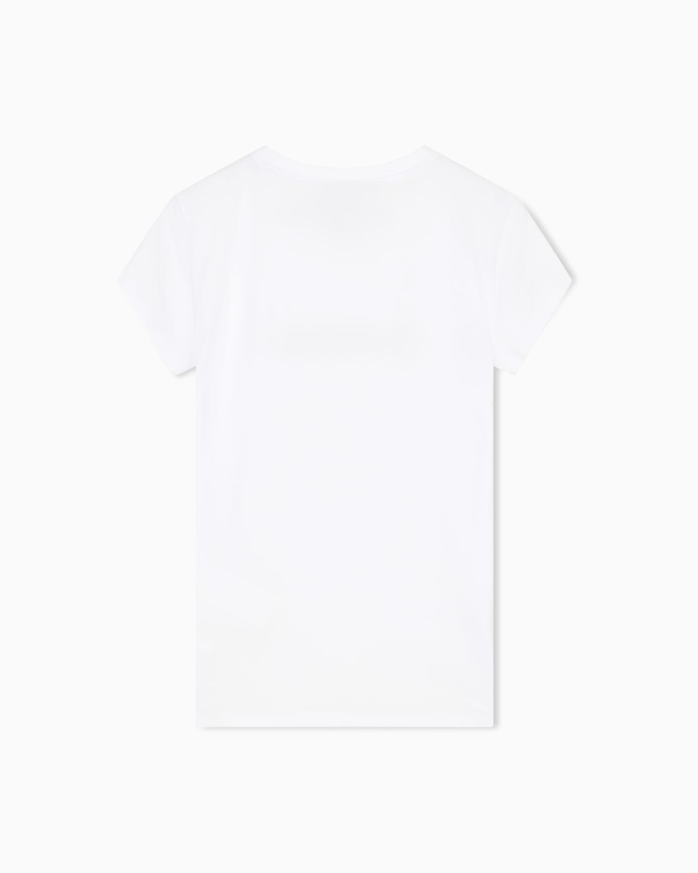 slim fit t-shirt in stretch cotton jersey
