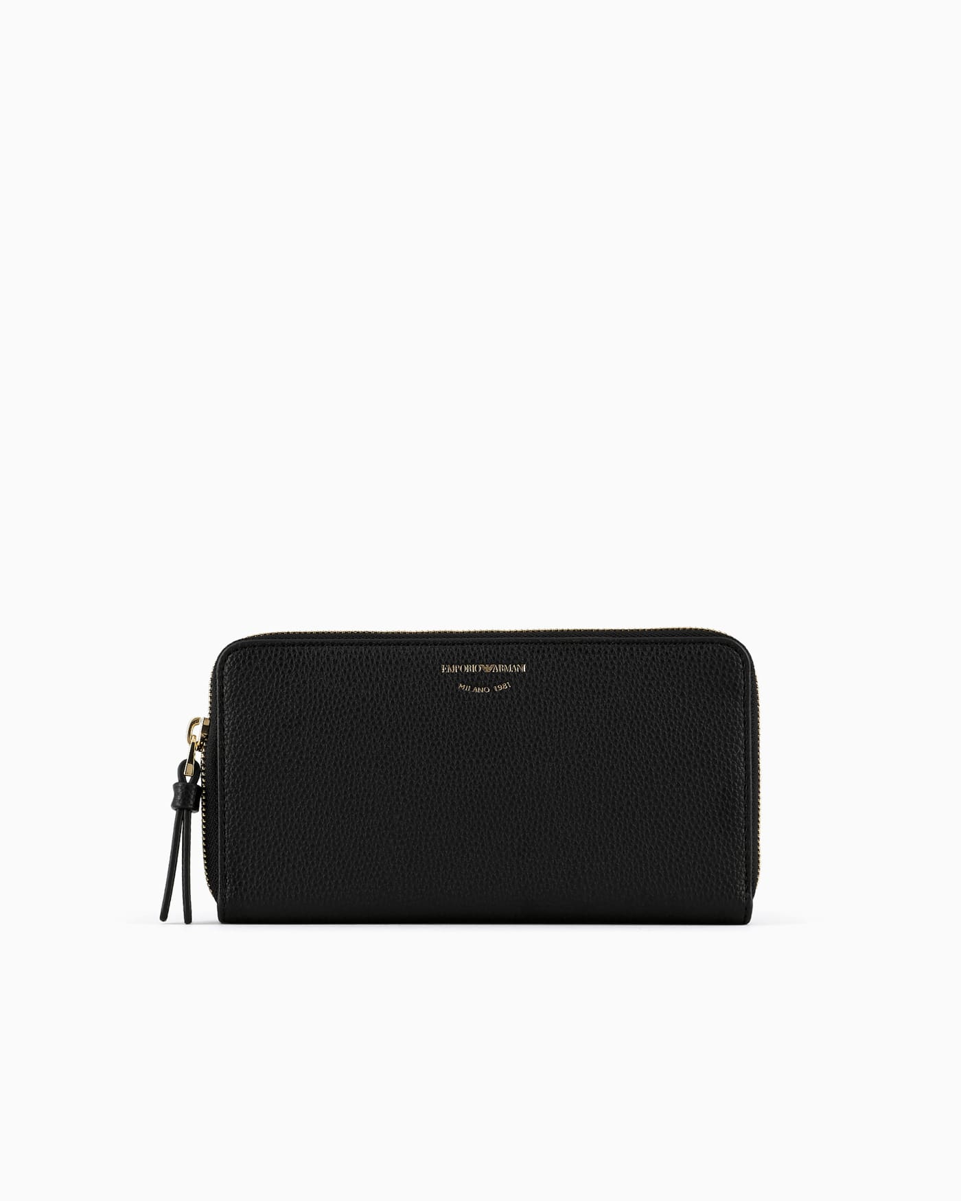 Deer-print MyEA wallet with wraparound zip