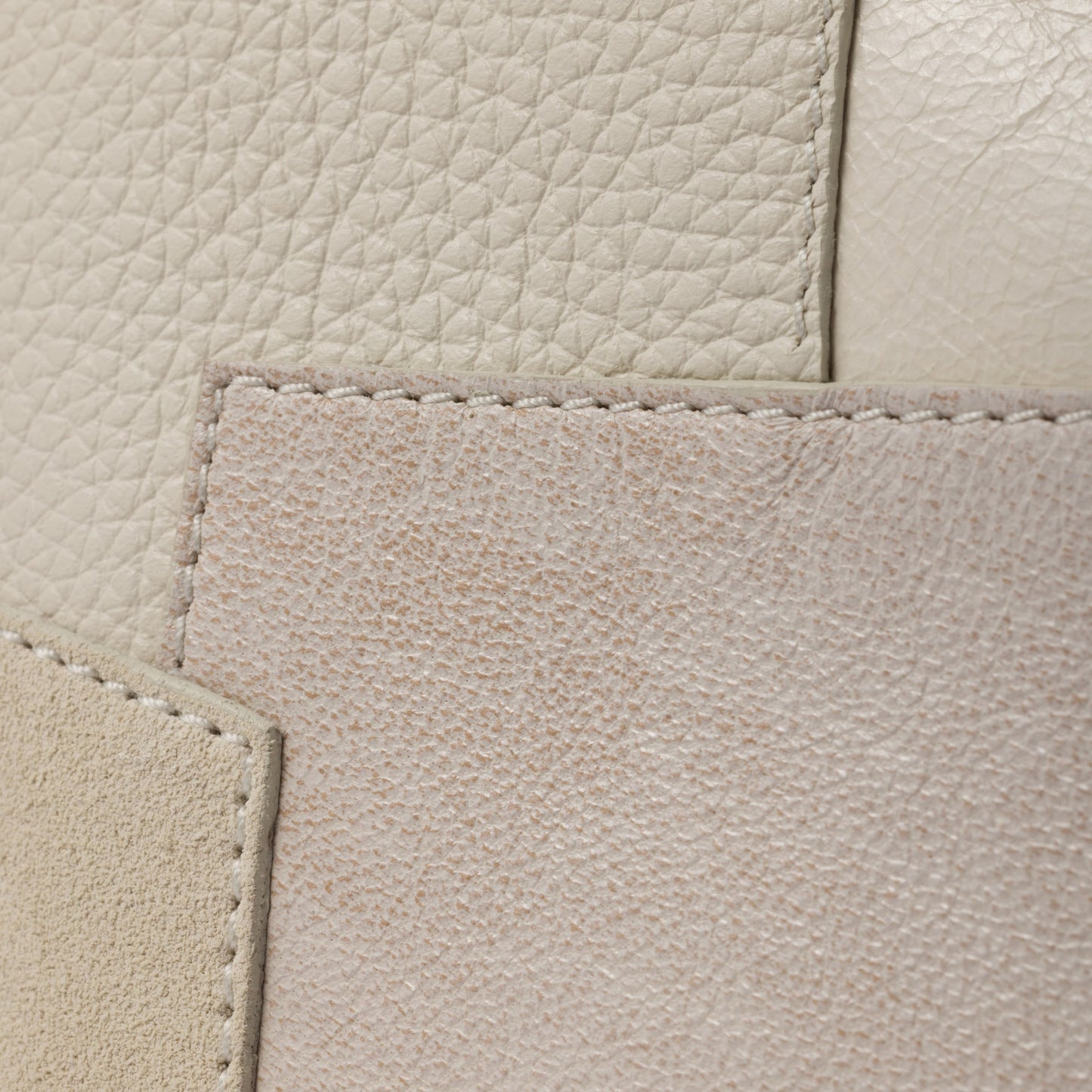 Ivy leather patchwork bag