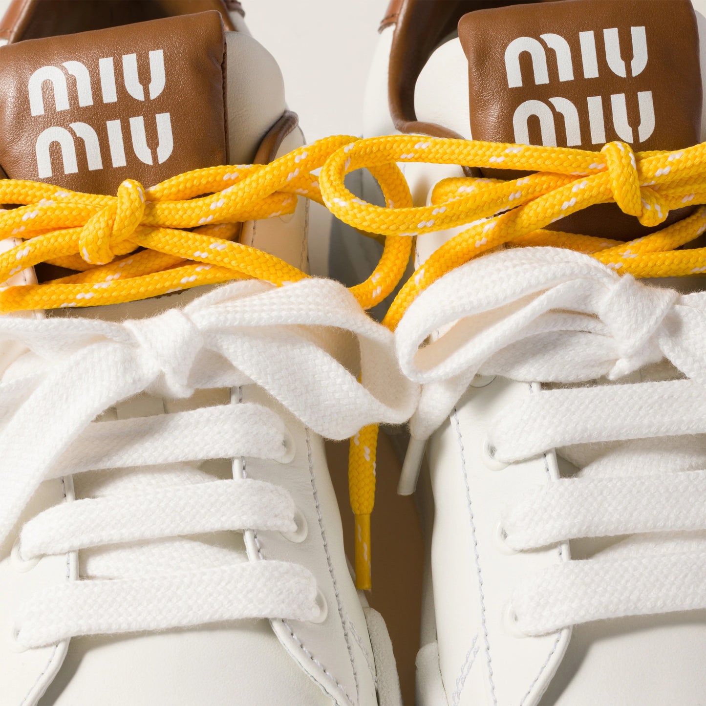 Leather sneakers