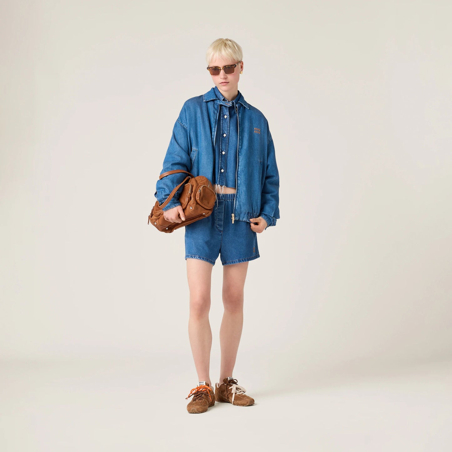 Denim Bermudas