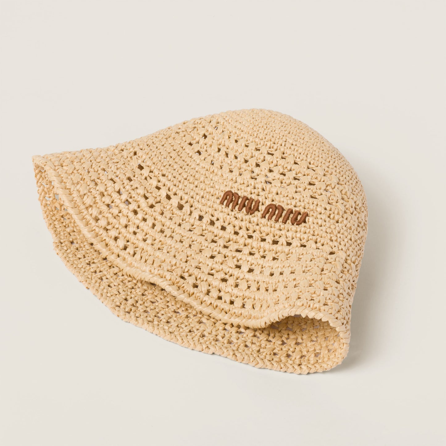 Woven fabric hat