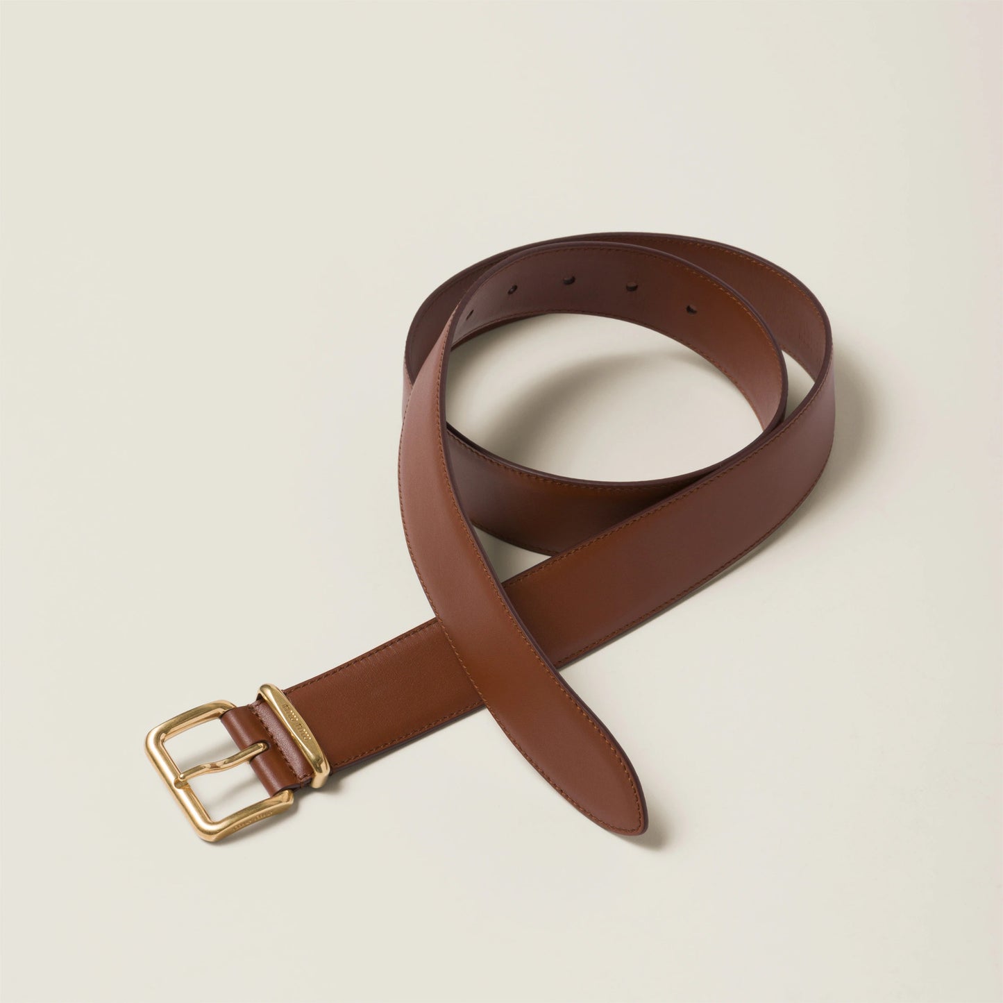 Leather belt