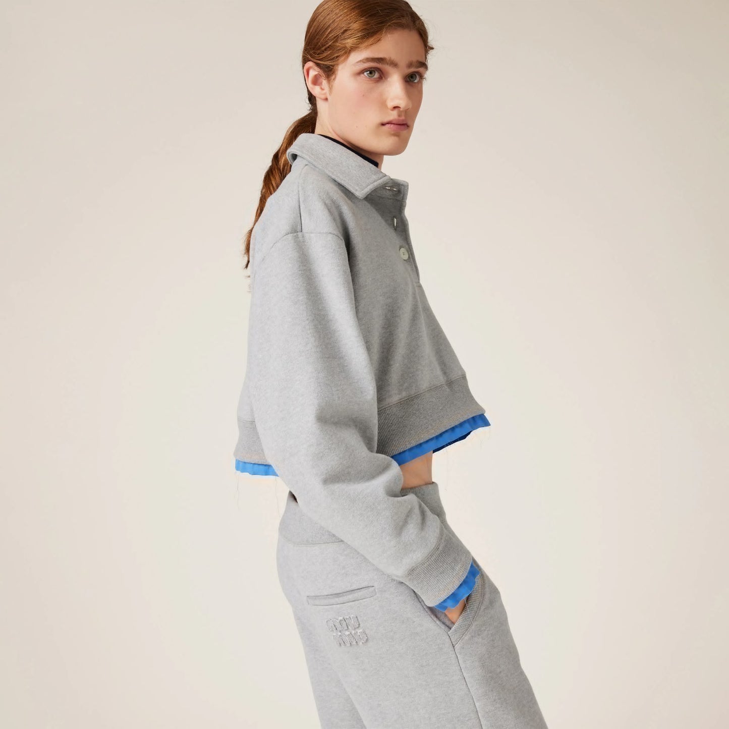 Cotton fleece pants
