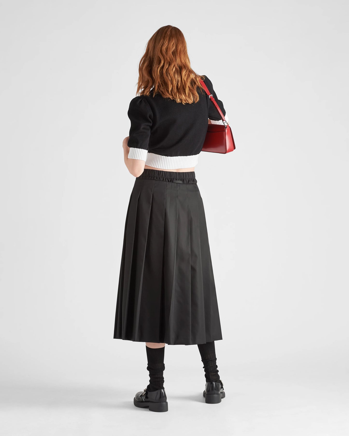 Cropped cotton cardigan