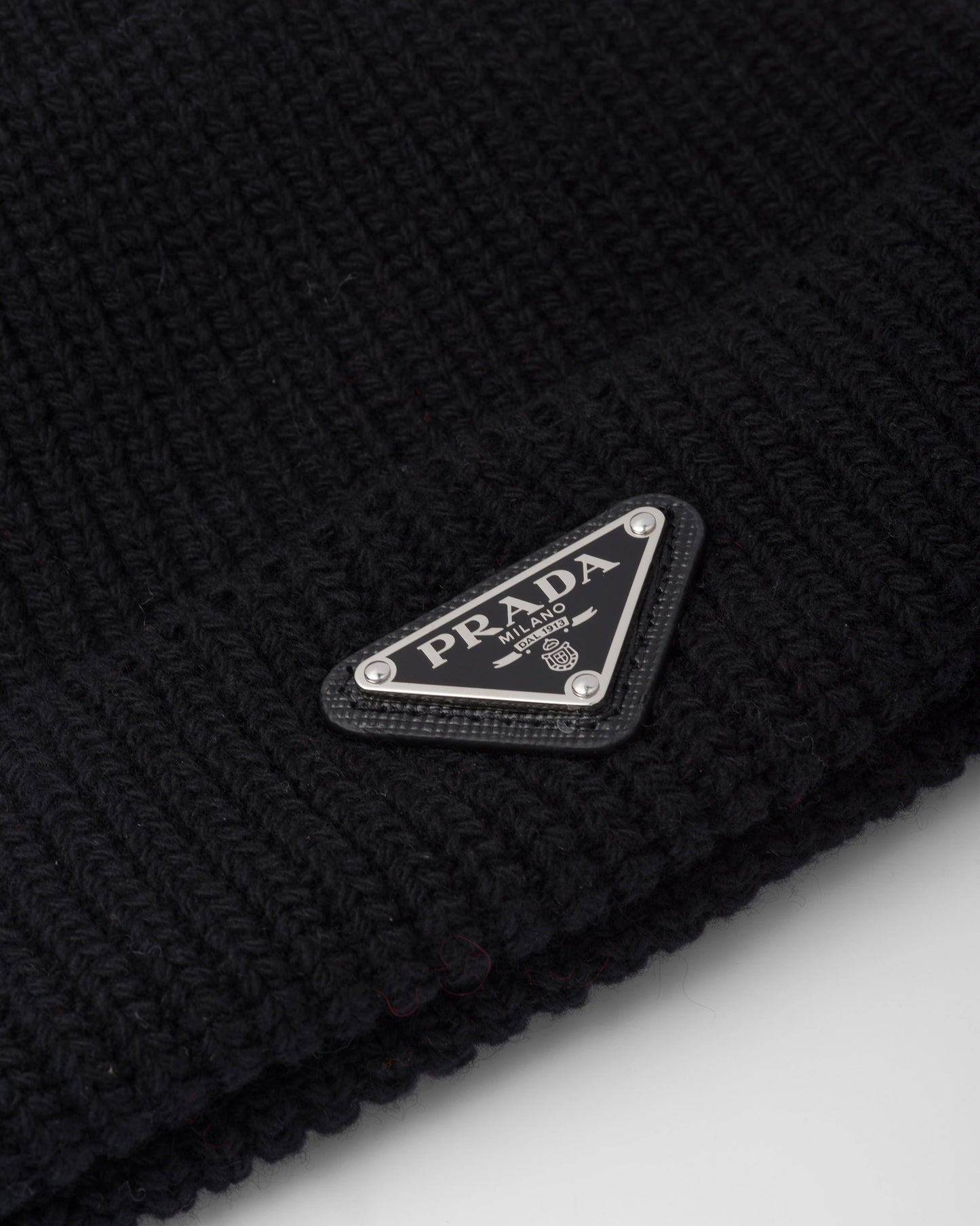 Wool and cashmere beanie