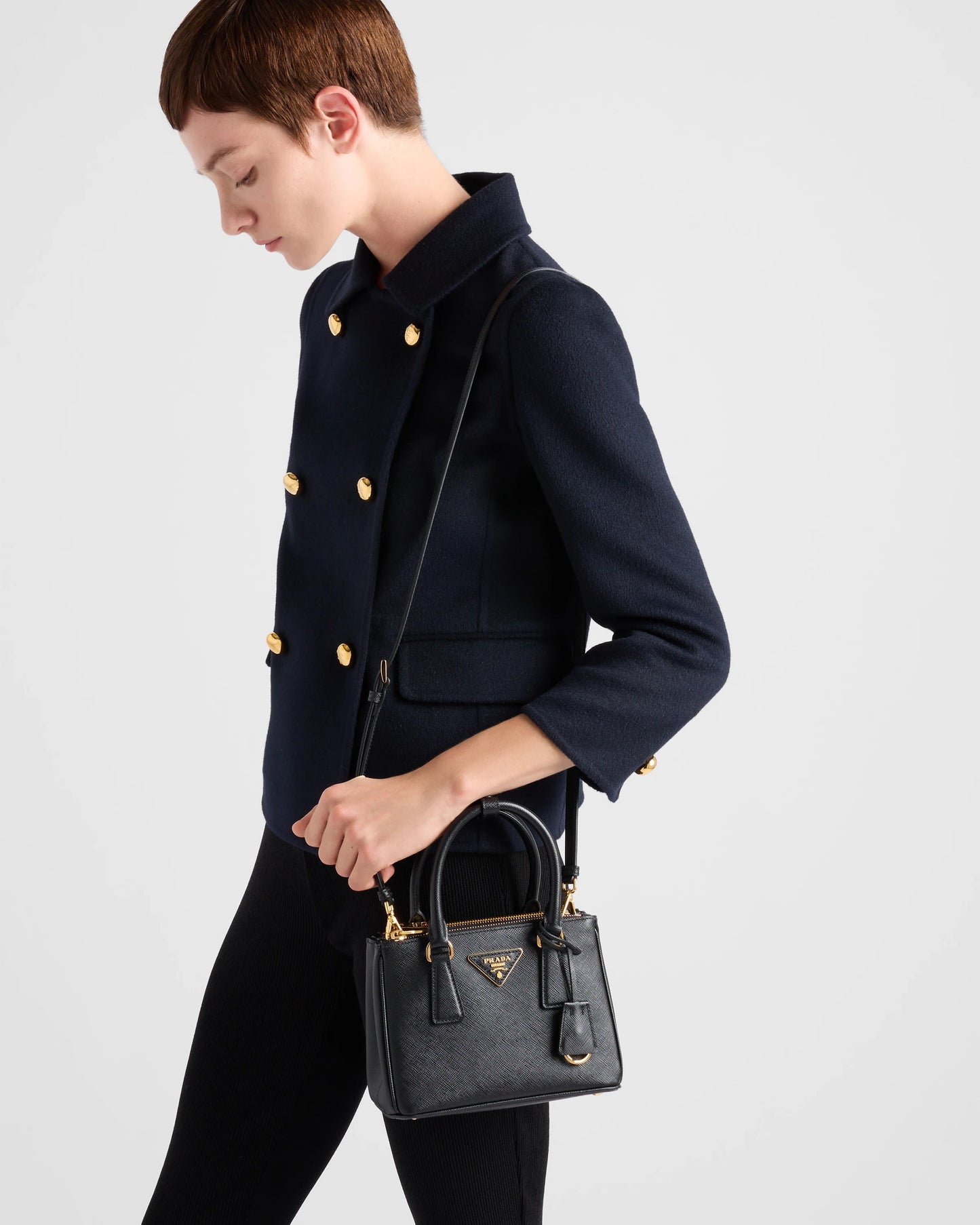 Prada Galleria mini Saffiano leather bag