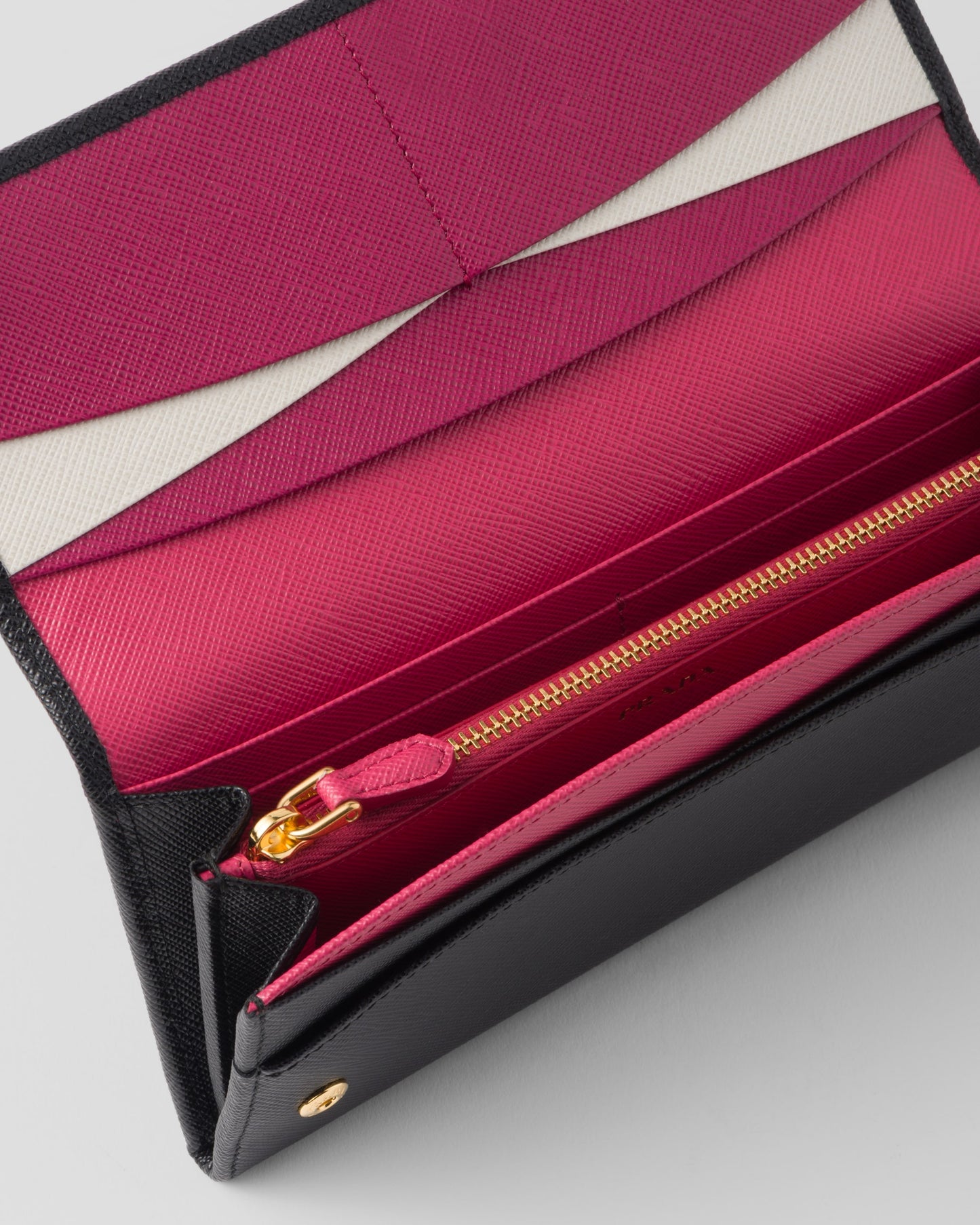 Large Saffiano Leather Wallet