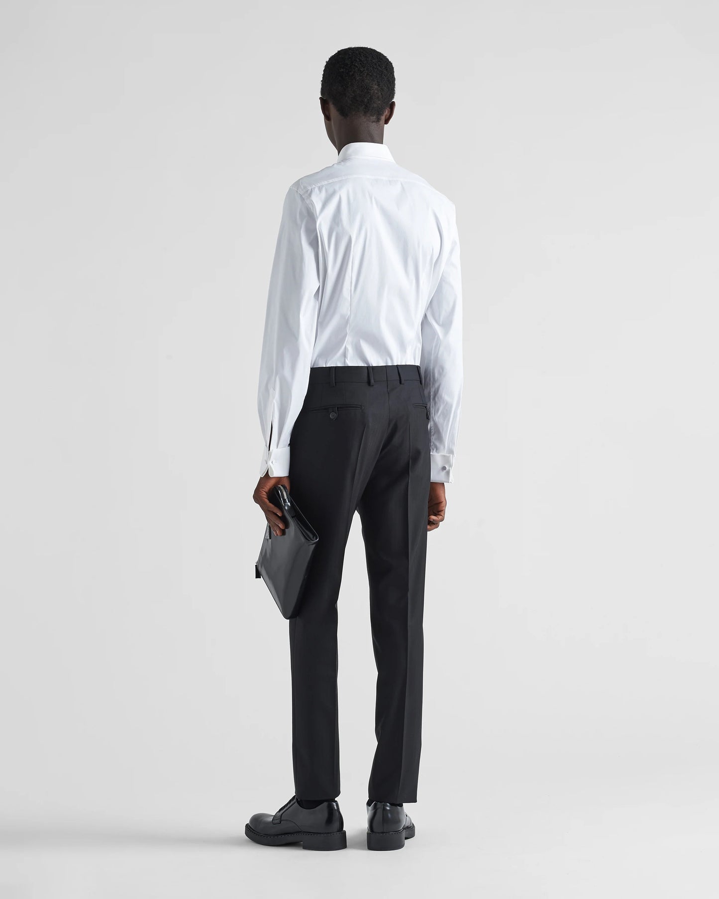 Stretch cotton shirt