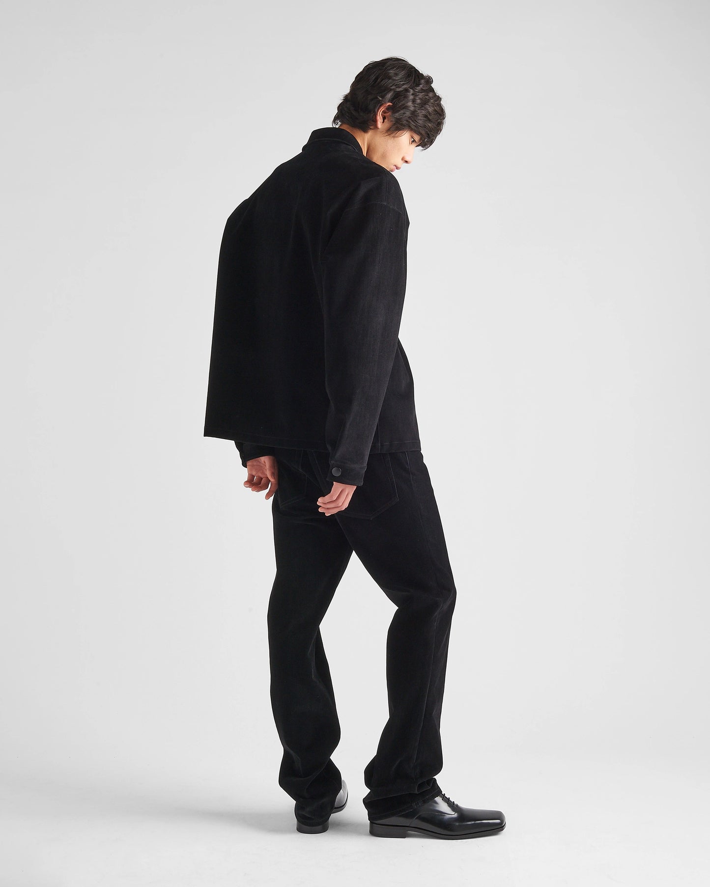 Stretch cotton shirt