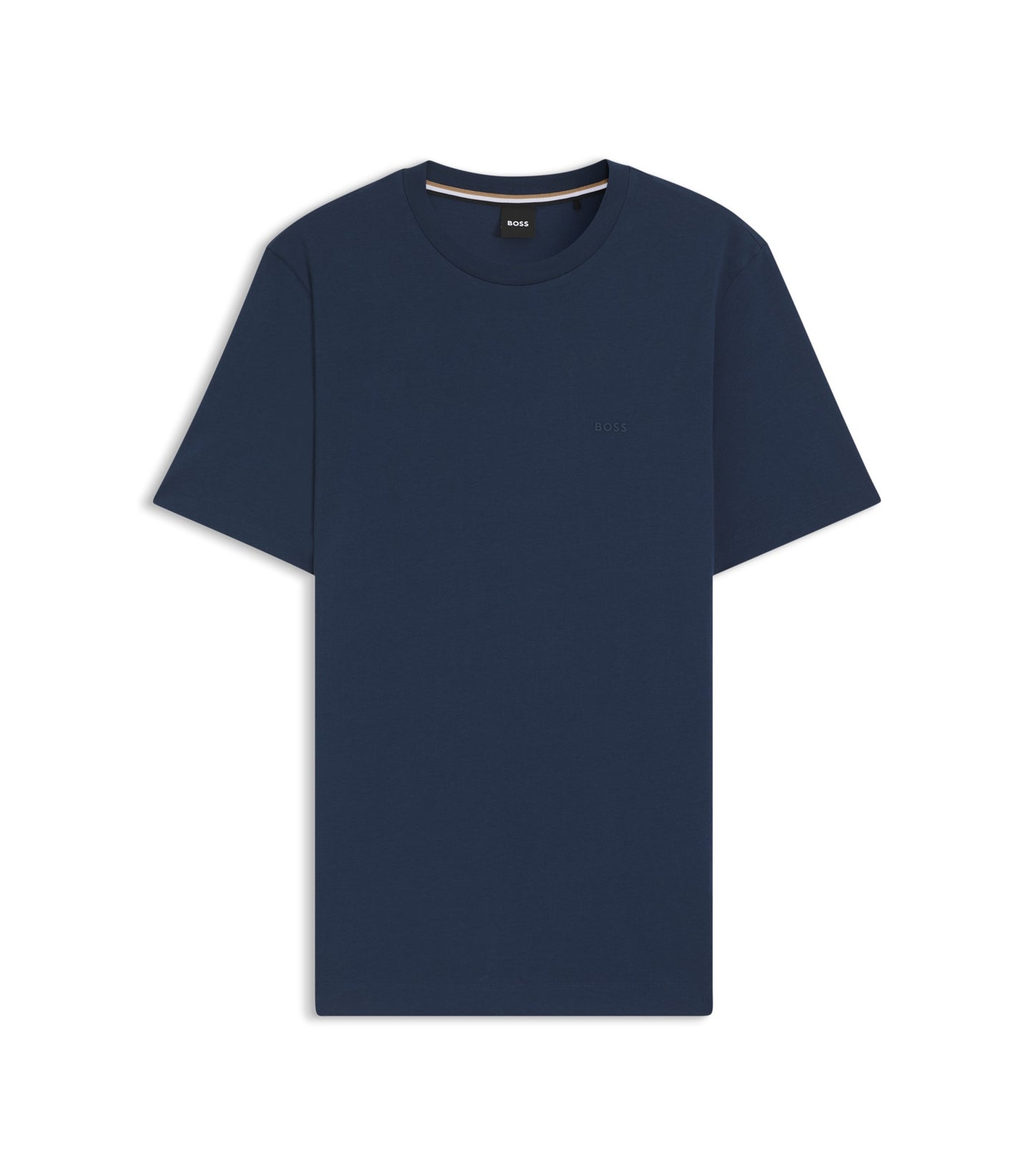 Cotton-jersey T-shirt with logo detail