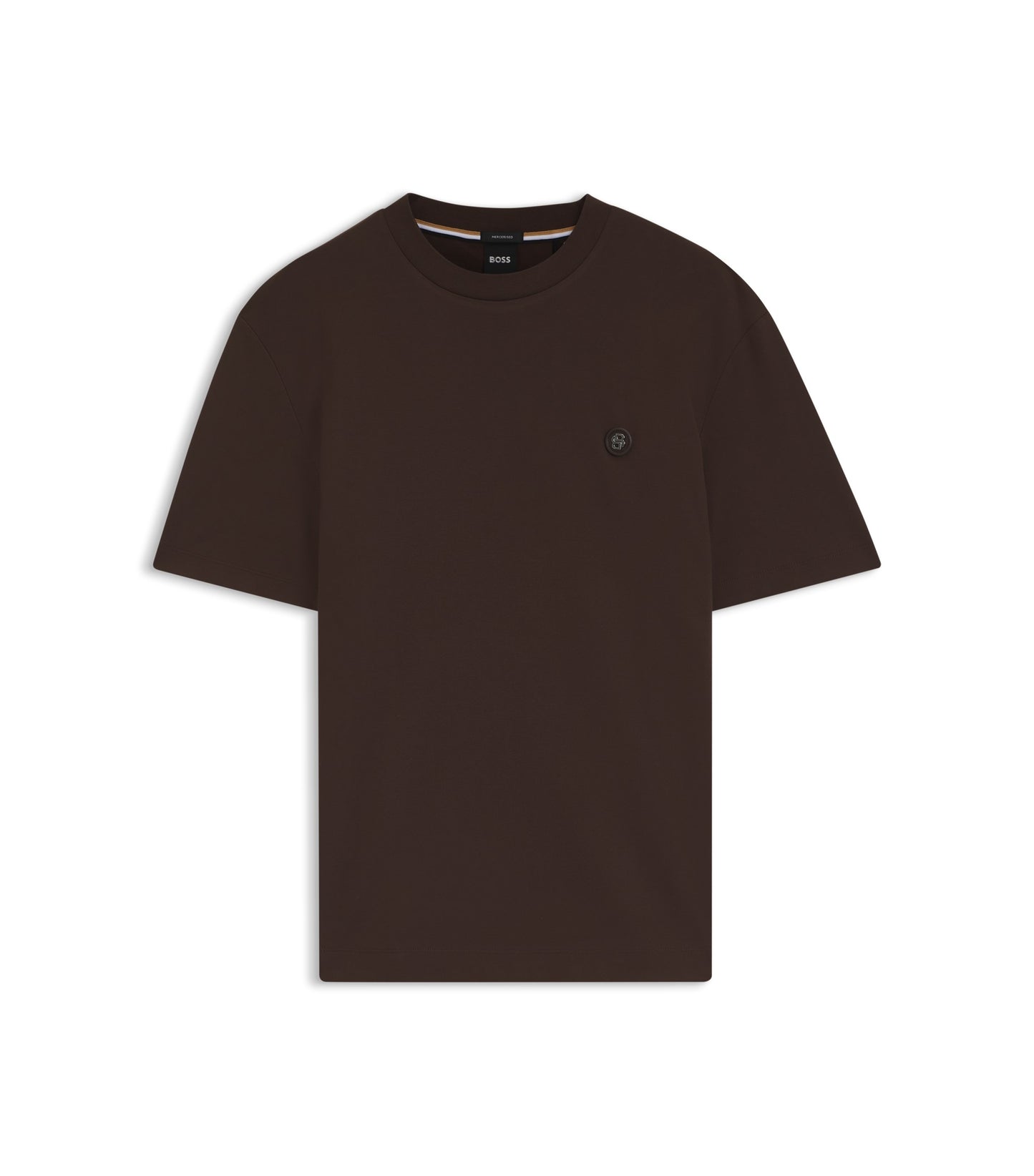 Cotton T-shirt with Double-B-monogram badge