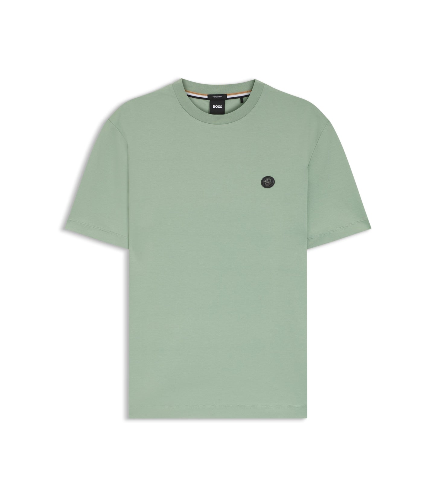 Cotton T-shirt with Double-B-monogram badge