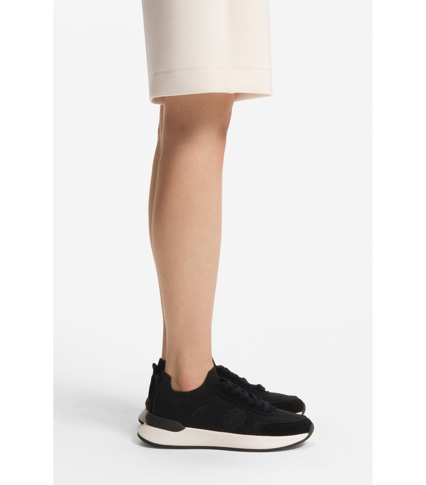 Sock trainers with Double B monogram