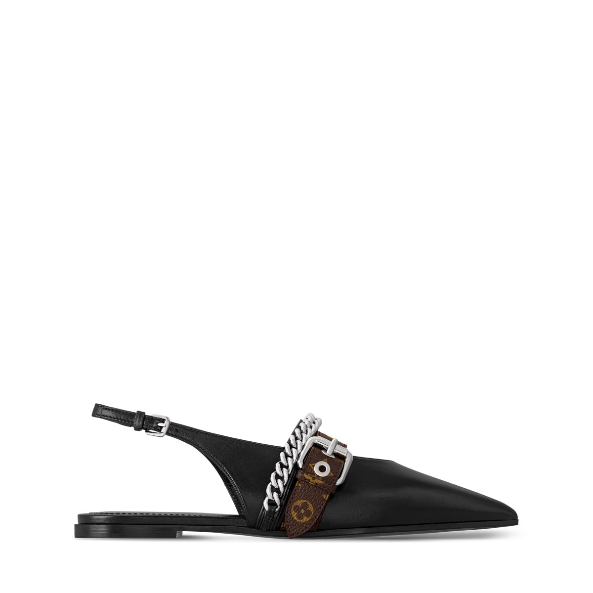 LV Vibe Slingback Flat Ballerinas