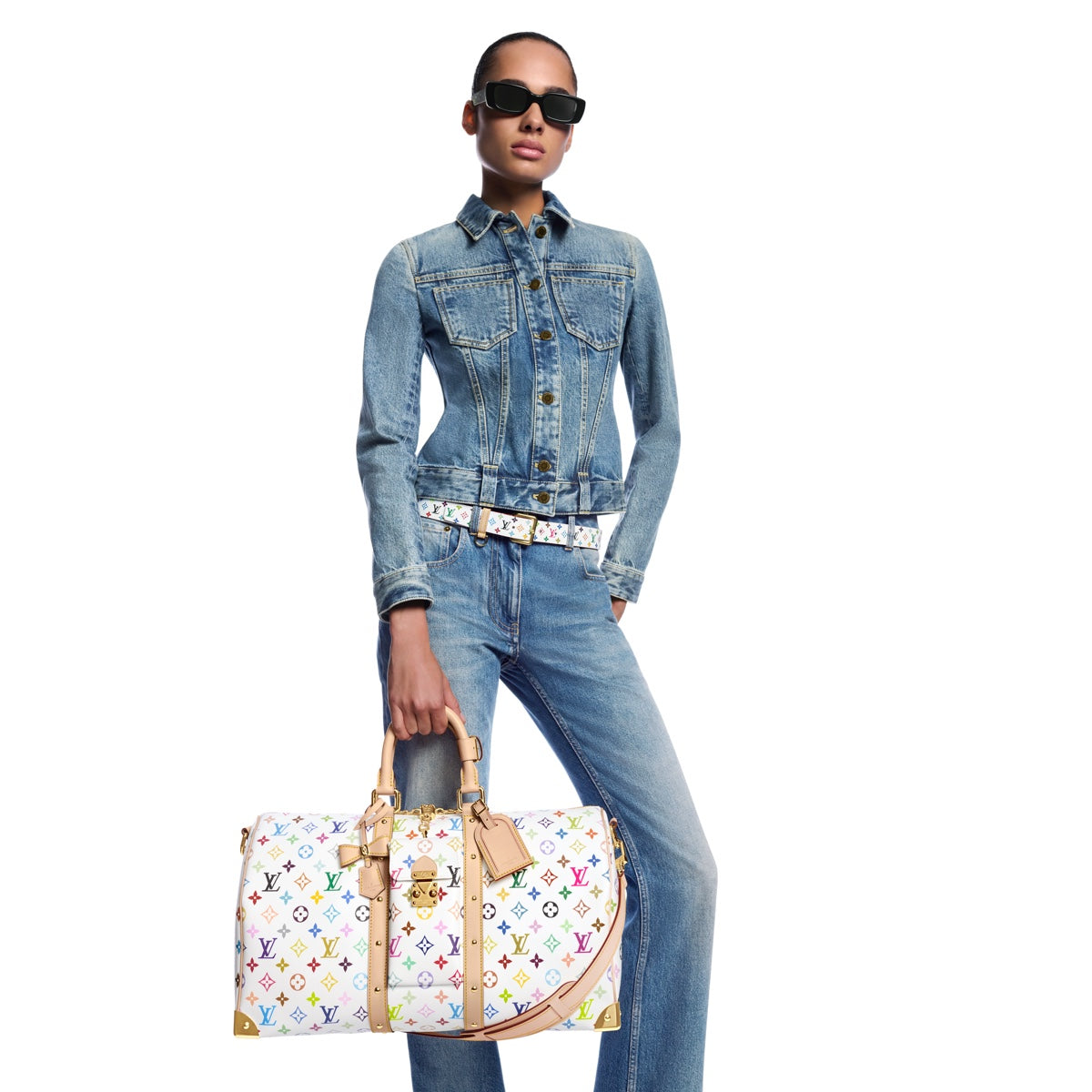 LV x TM Keepall Bandoulière 45 Bag