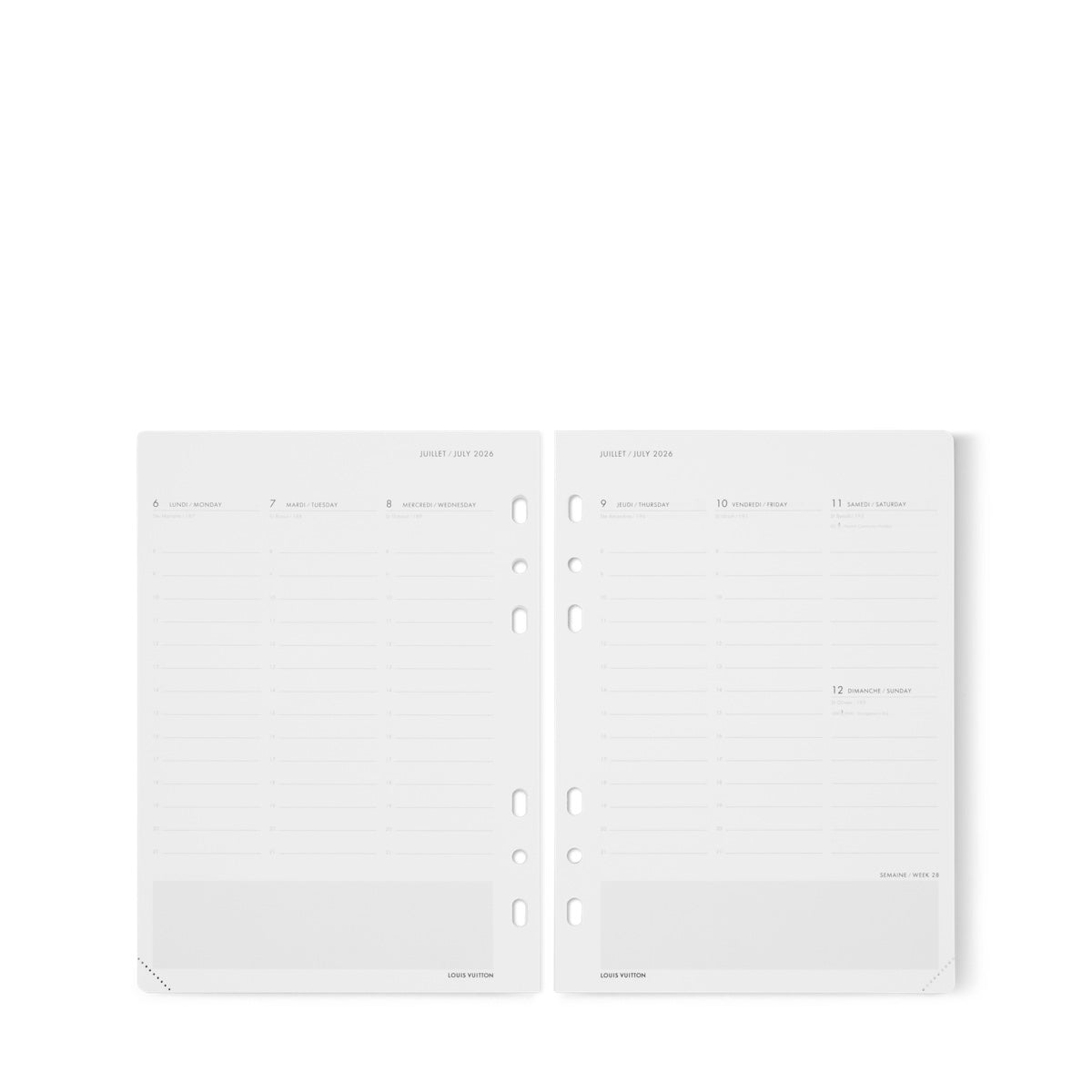 Large Functional Agenda Refill 2026