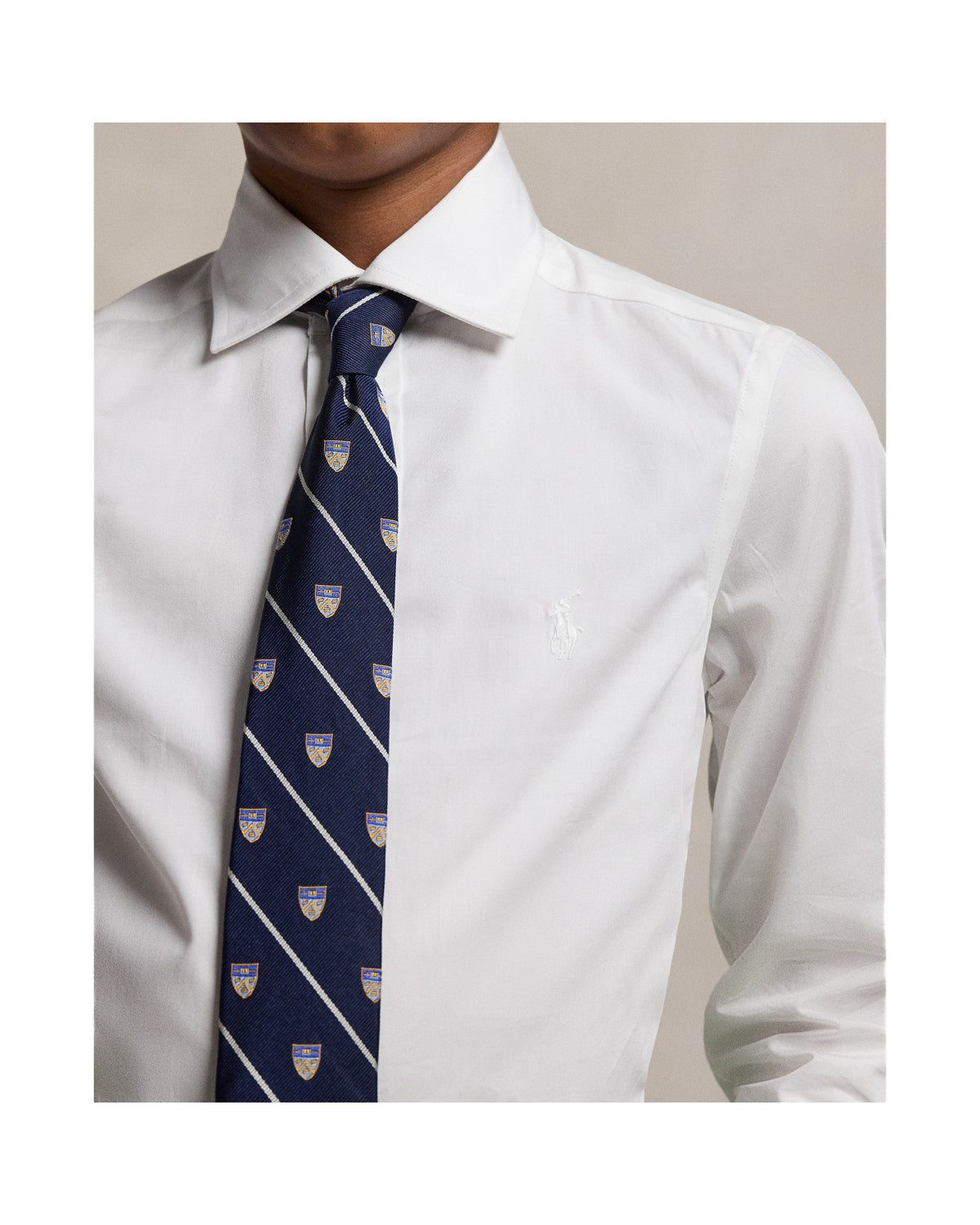 Slim Fit Cotton Broadcloth Dress Shirt