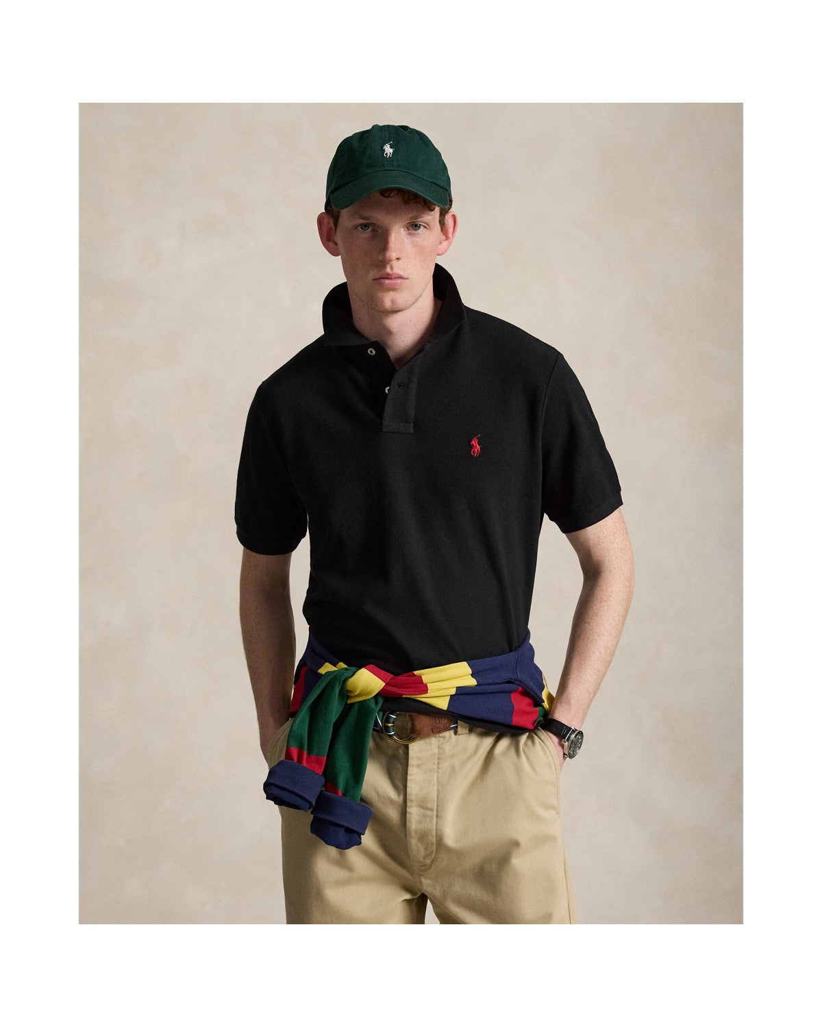 The Iconic Classic Fit Mesh Polo
