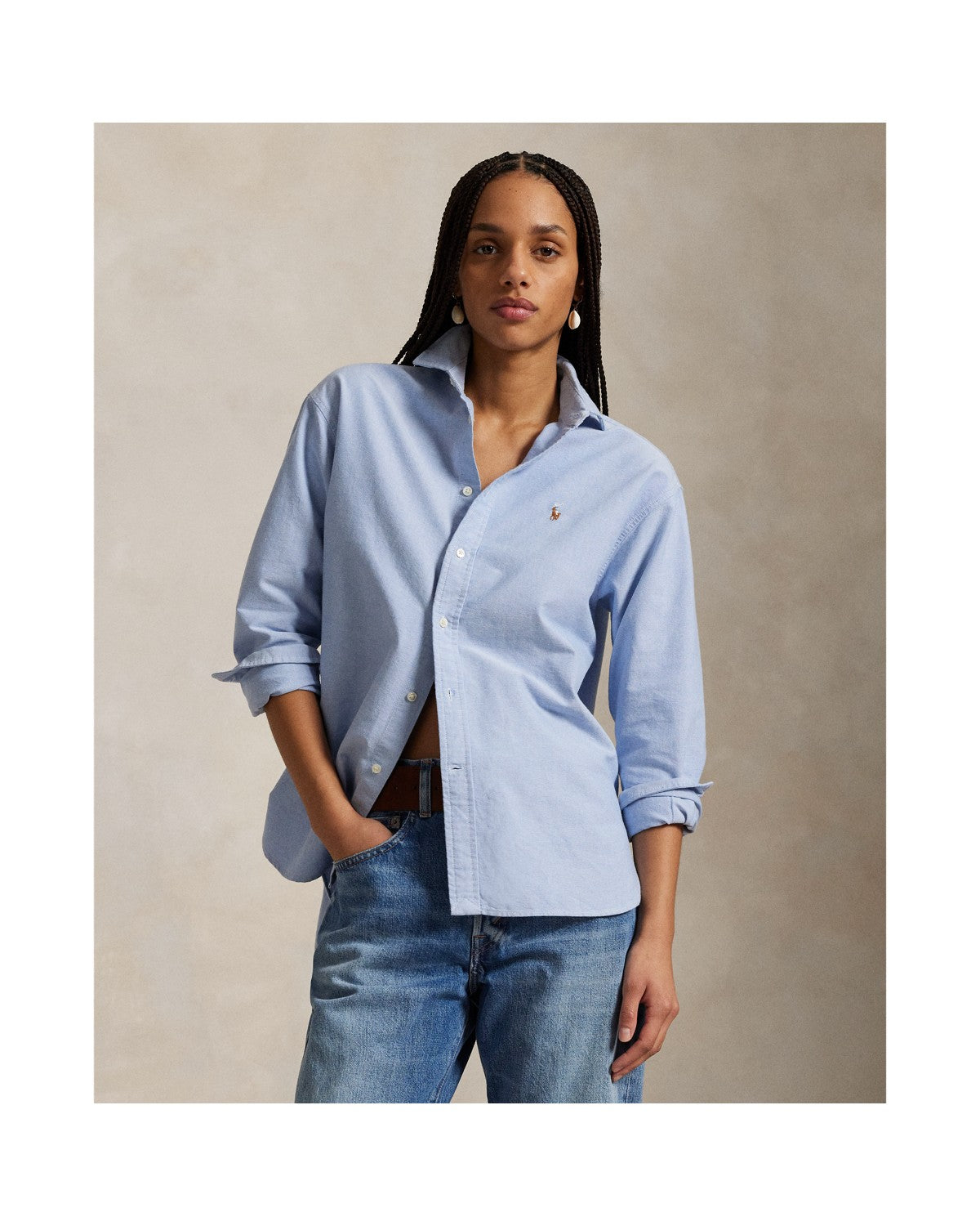 The Iconic Relaxed Fit Oxford Shirt