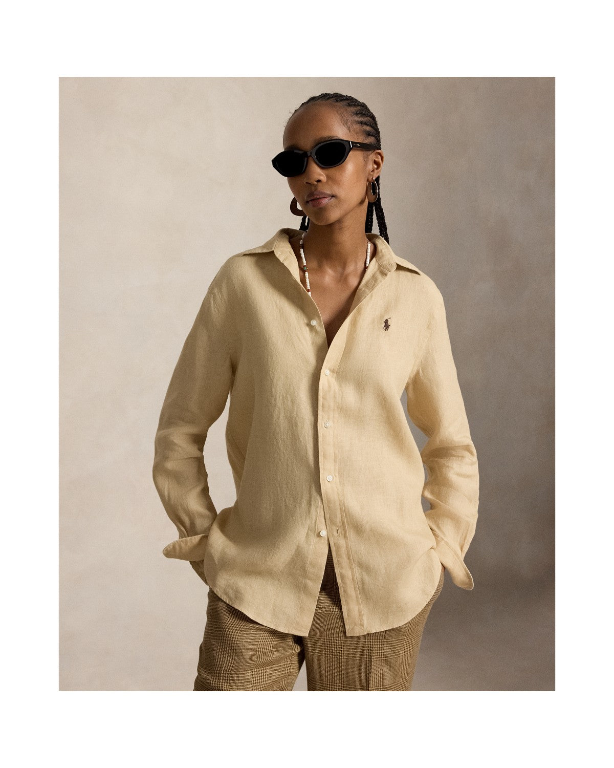 Classic Fit Linen Shirt