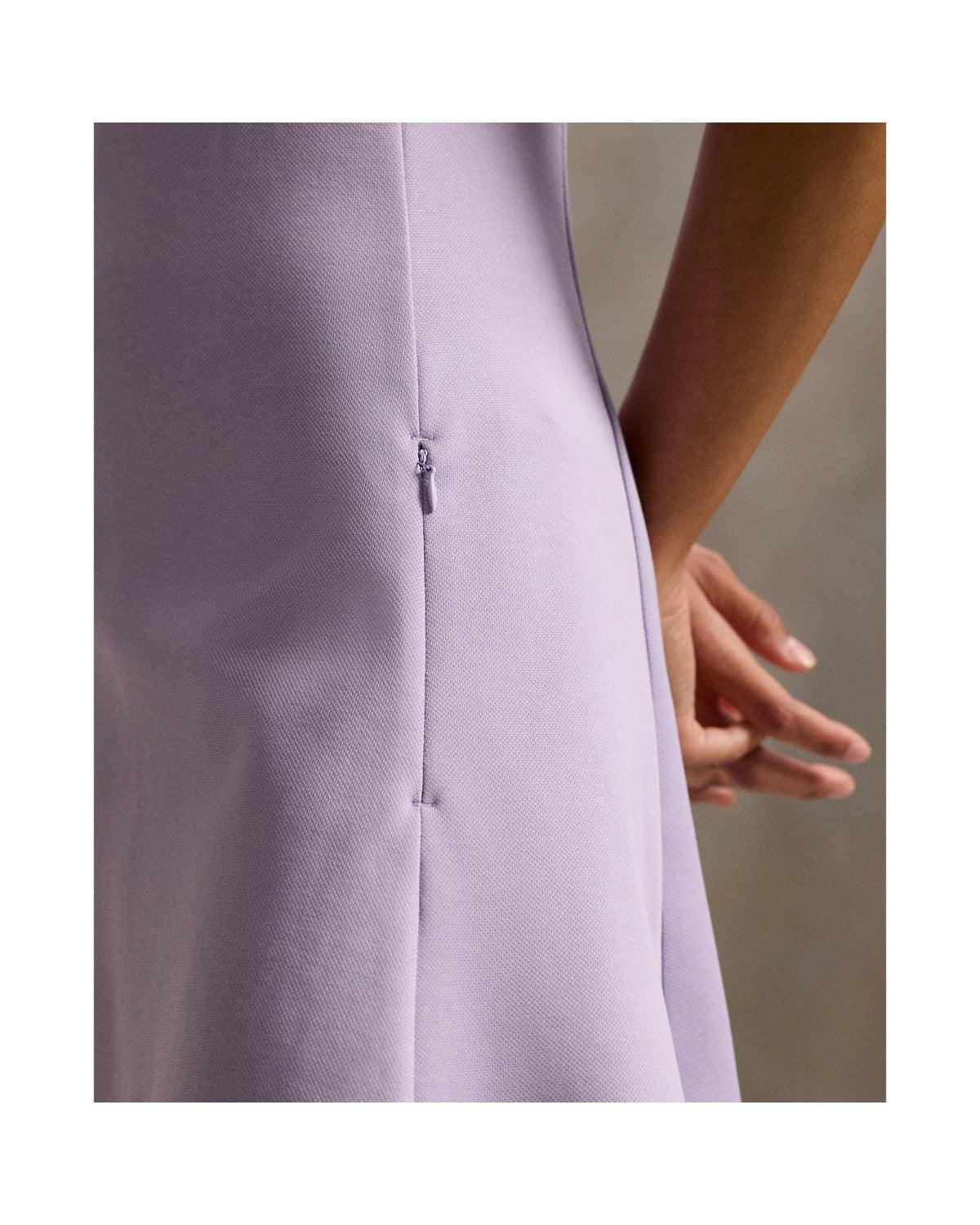 Sleeveless Piqué Polo Dress
