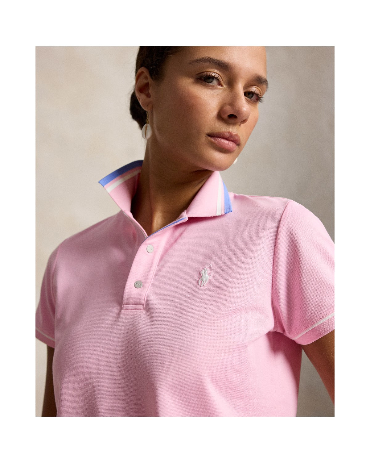 Tailored Fit Jersey Polo Shirt