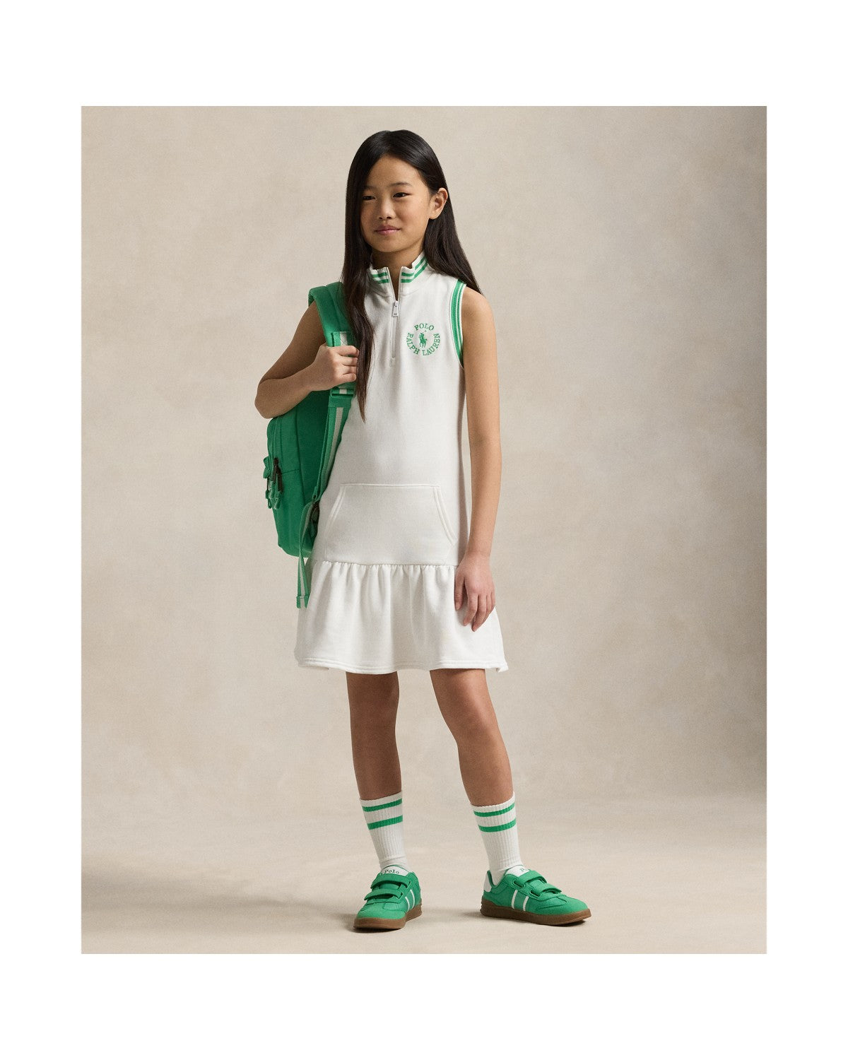 Big Pony Logo Terry Dress