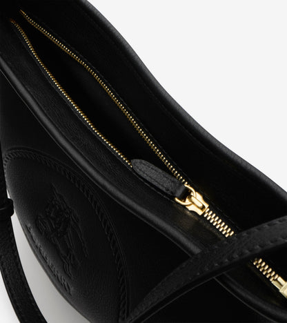 Small Highlands Shoulder Bag in Black