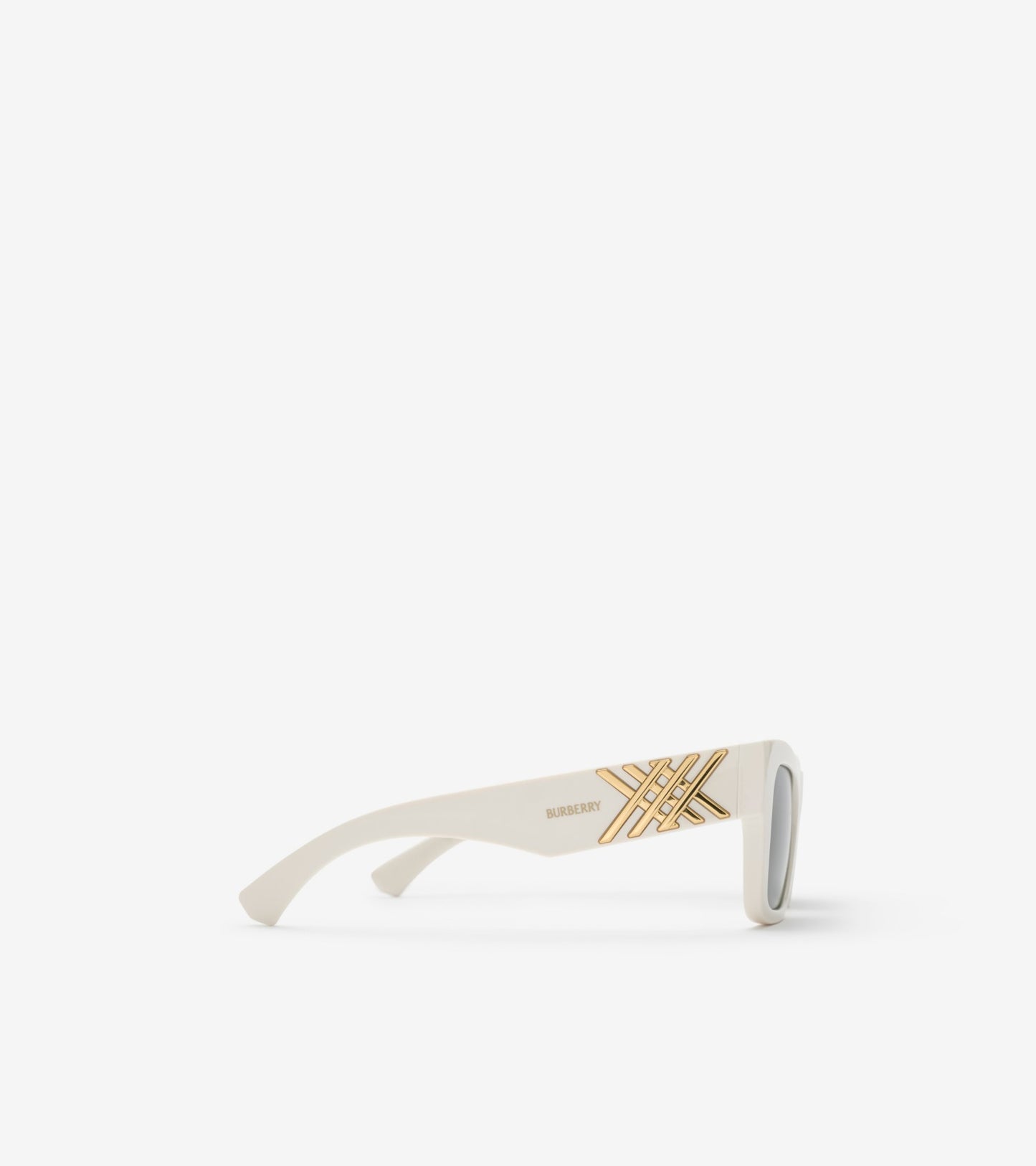 Heritage Square Sunglasses in Ceramic white