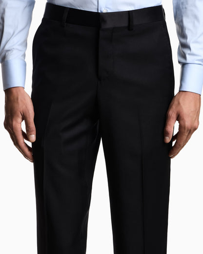 Trousers straight cut virgin wool man
