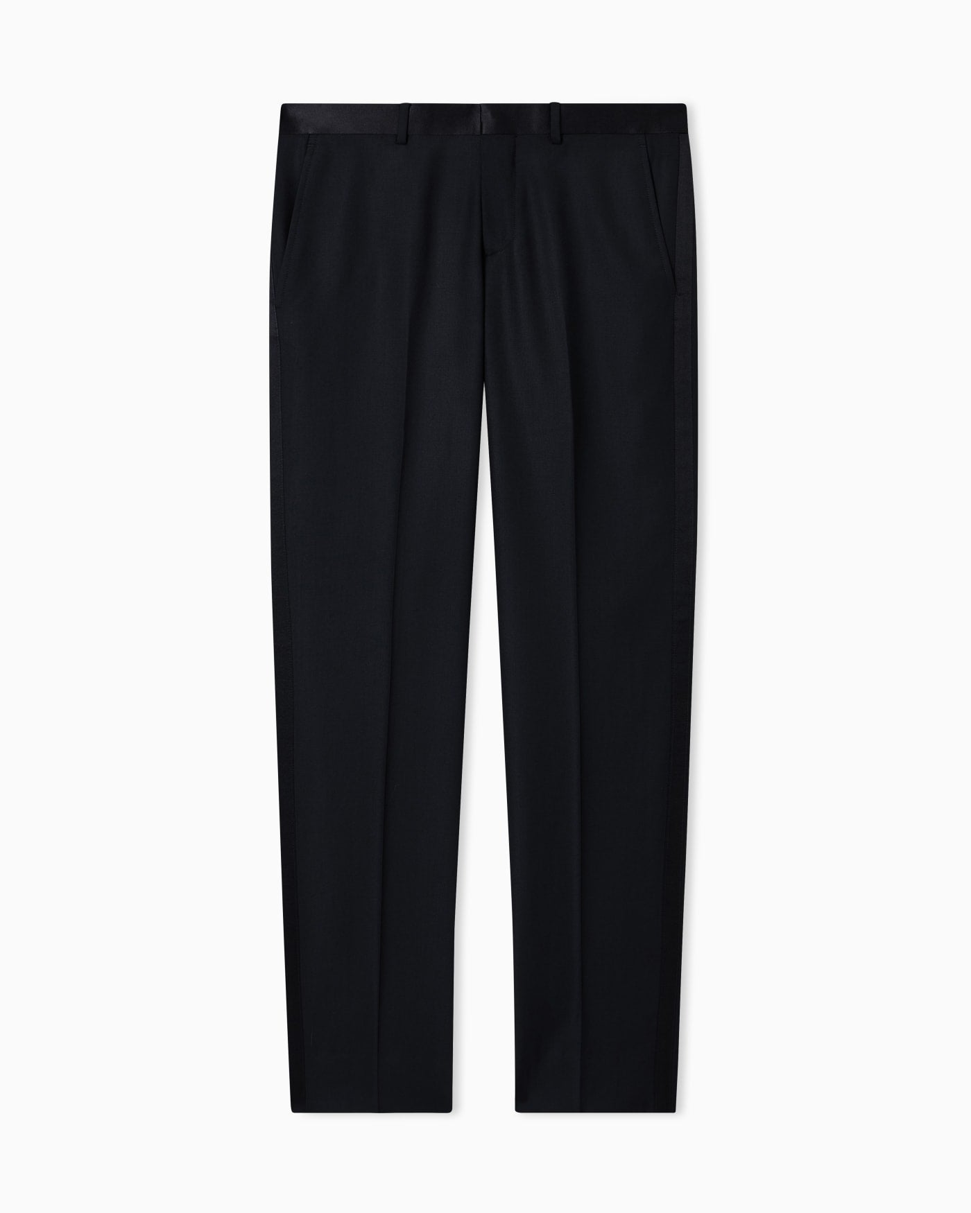 Trousers straight cut virgin wool man