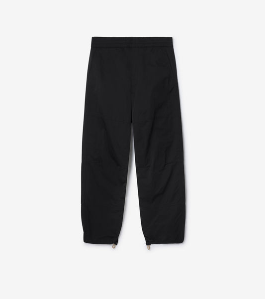 Nylon Trousers in Black