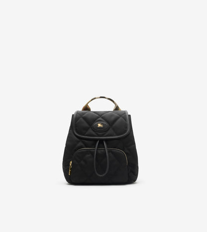 Mini Horseshoe Backpack in Black