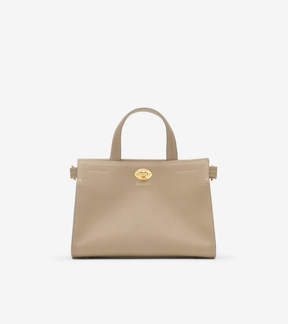 Mini Cotswolds Tote in Mushroom beige