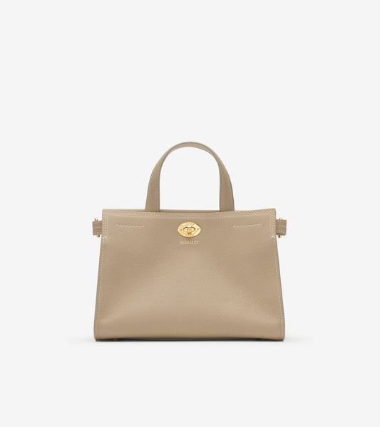 Mini Cotswolds Tote in Mushroom beige