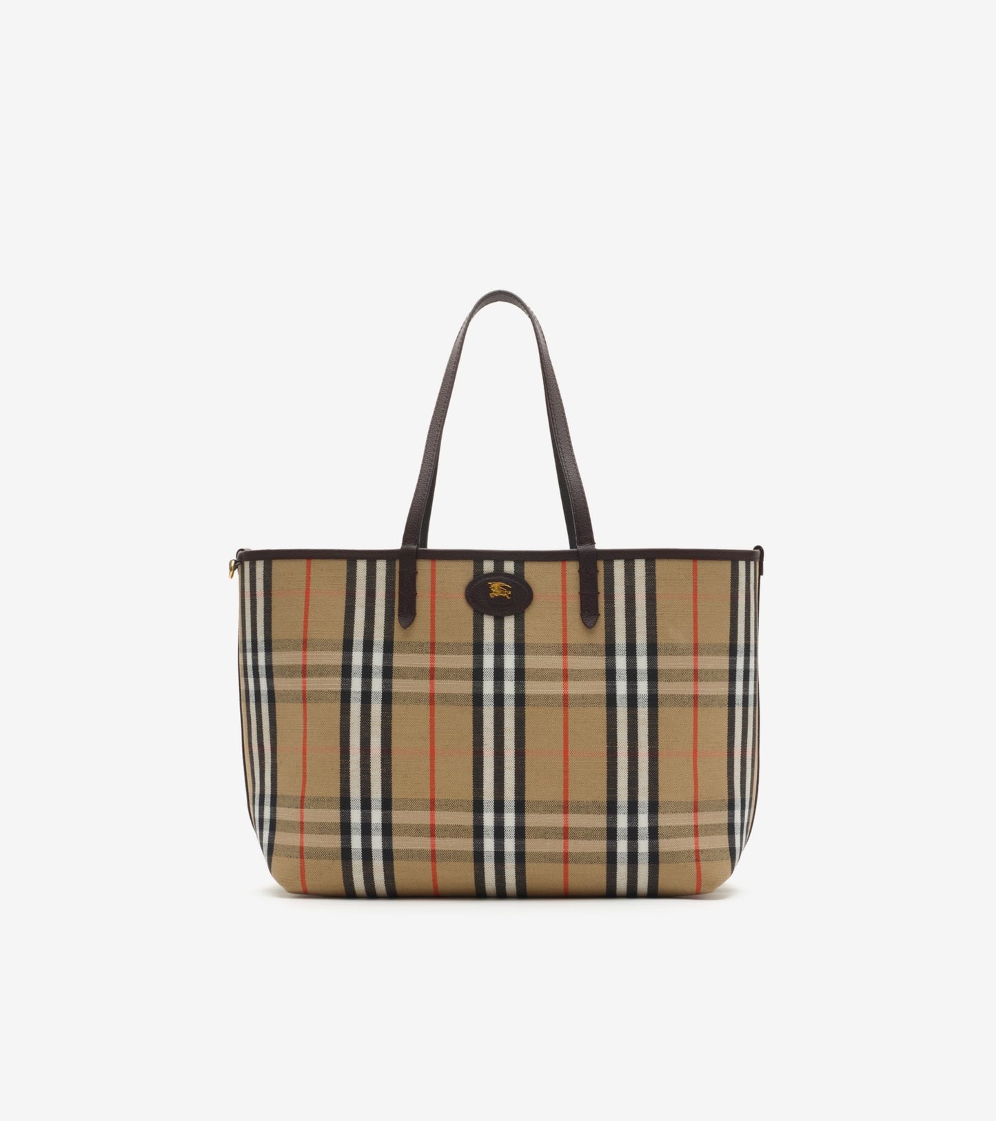 Mini Reversible Bloomsbury Tote in Peat brown/sand beige