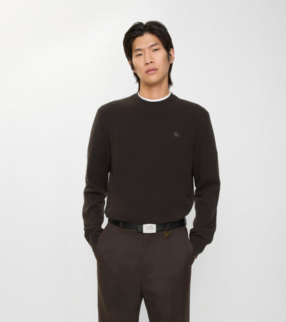 Cashmere Blend Sweater in Scorched brown