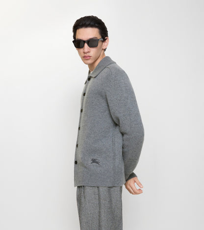 Cashmere Cardigan in Grey