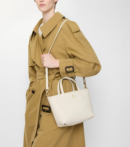 Mini Reversible Bloomsbury Tote in Soap beige/light beige