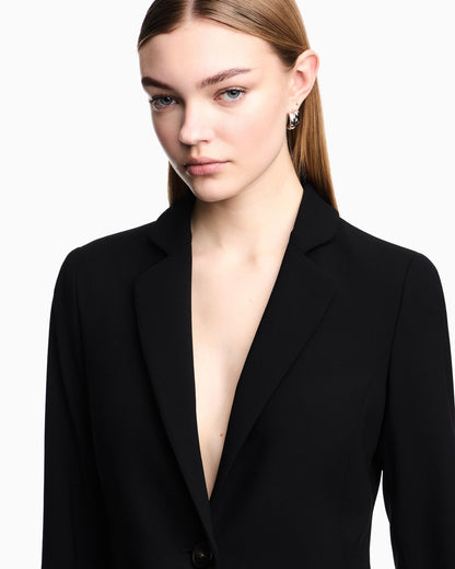 Virgin wool jacket woman