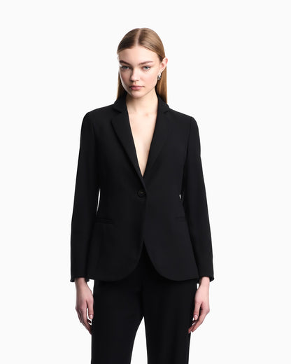 Virgin wool jacket woman