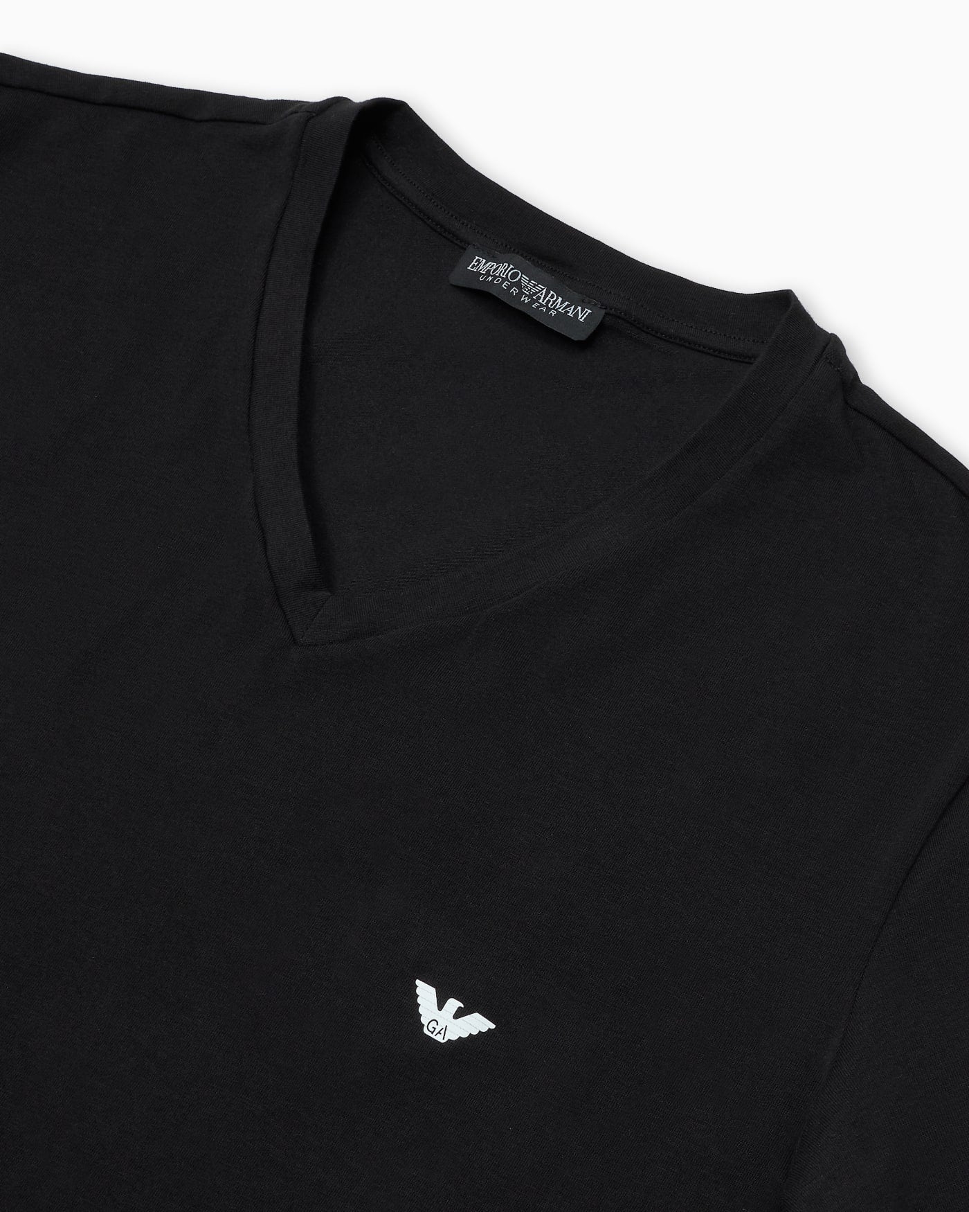 Basic V-neck underwear T-shirt