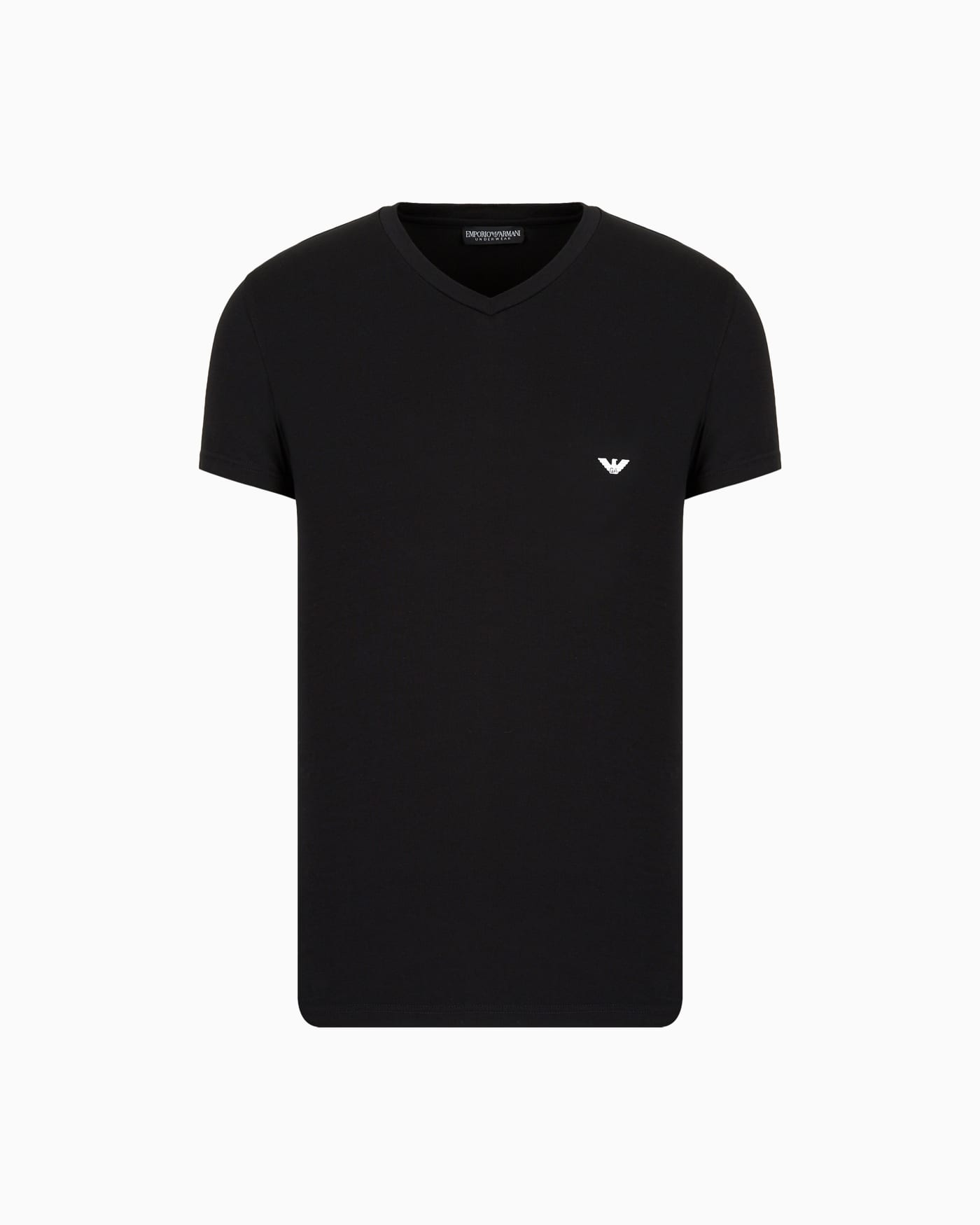 Basic V-neck underwear T-shirt