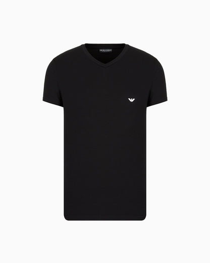 Basic V-neck underwear T-shirt